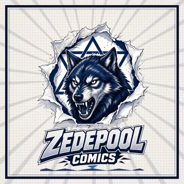 ZedePool Comics animated logo sting